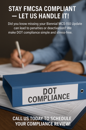 DOT/FMCSA Registration & Compliance